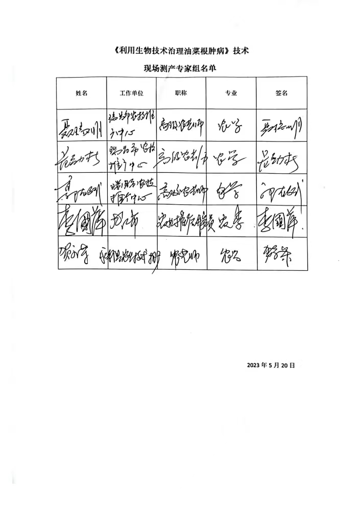 九江農科院江滿霞2022-2023利用生物技術治理油菜根腫病測產測效報告。_01.jpg
